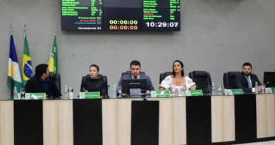 Os vereadores da mesa diretora da Câmara Municipal de Boa Vista (Foto: Nilzete Franco/FolhaBV)